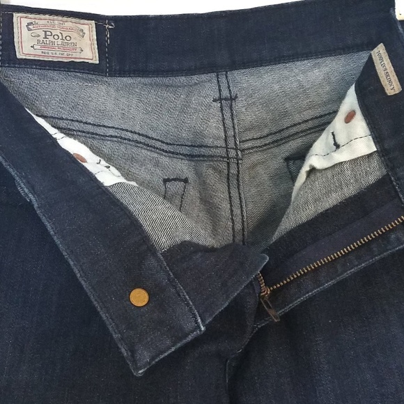 ~~SOLD~~RL Polo Tompkins Skinny Dark Wash Jeans - Picture 4 of 8